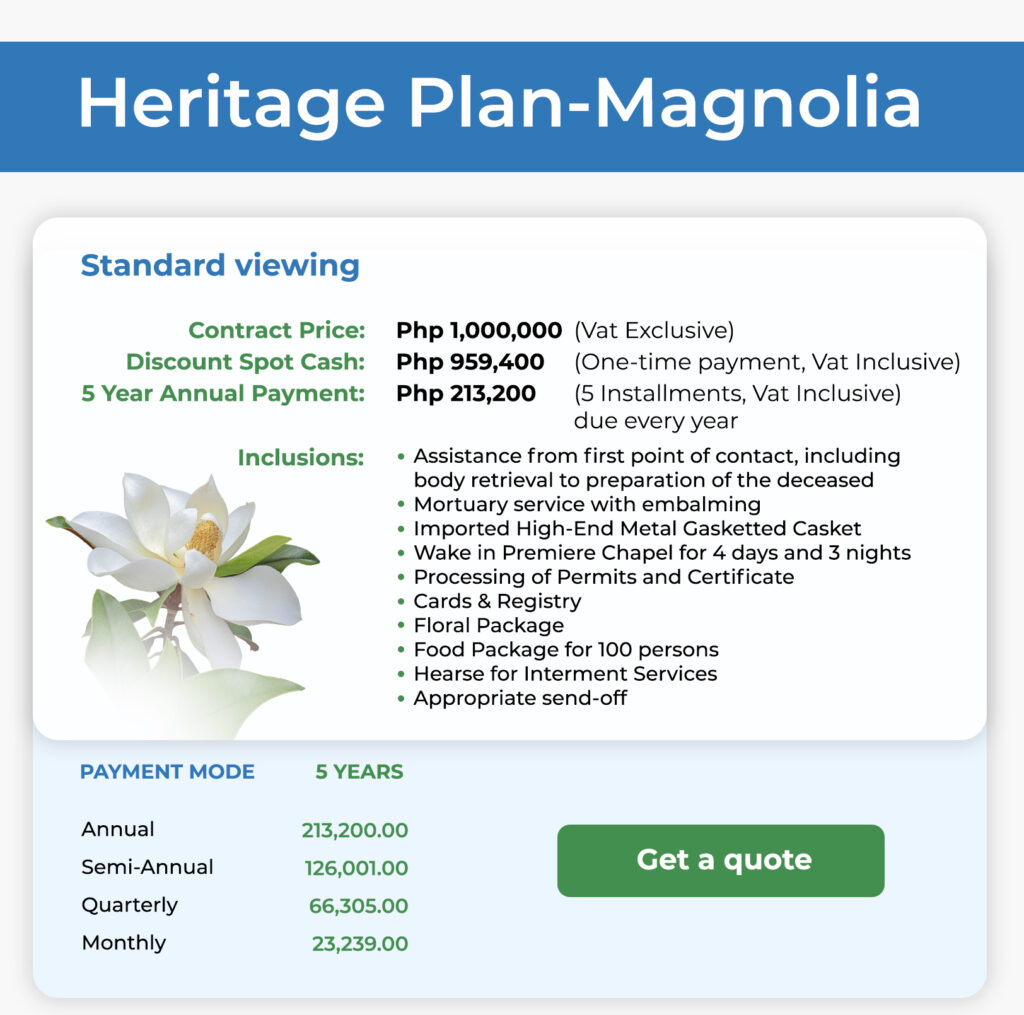 Heritage Plan Magnolia